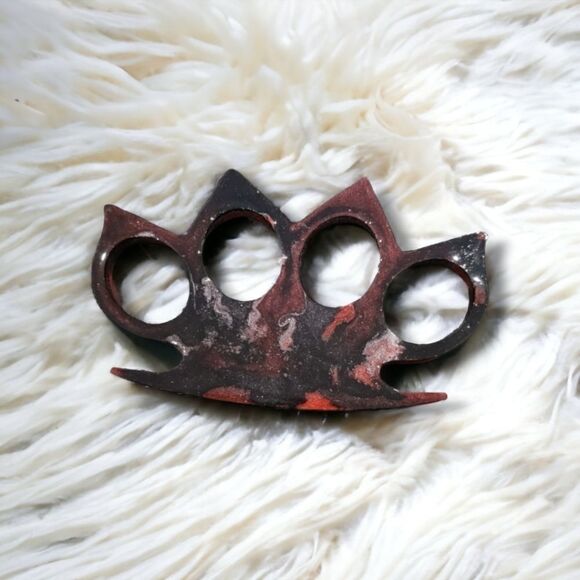 🖤Marble Brass Knuckles (Z102) - Picture 1 of 6